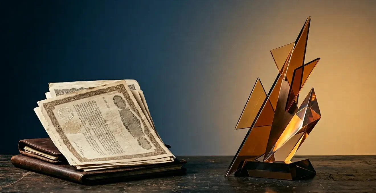 Représentation métaphorique d'une décision financière concernant le Plan Épargne Logement face à l'évolution des taux d'intérêt