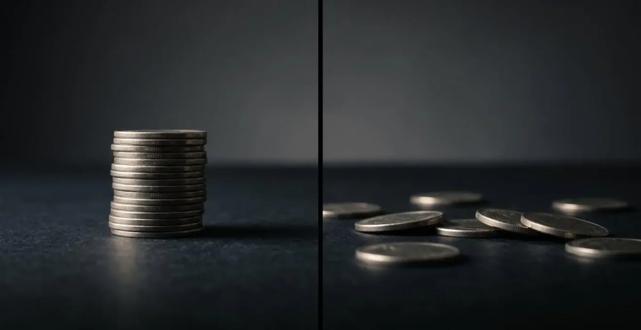Représentation visuelle de l'impact de la vacance locative sur le rendement d'un bien