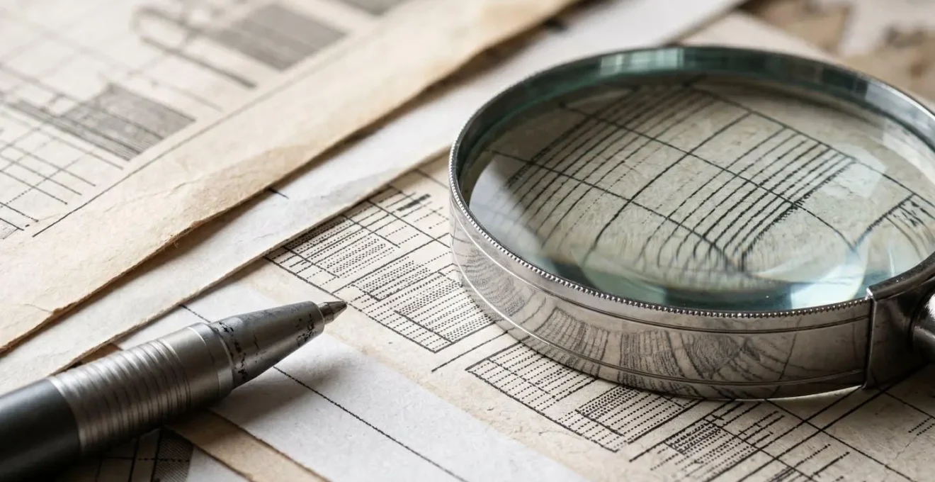 Détails texturaux symbolisant l'analyse approfondie de la qualité d'un rendement immobilier