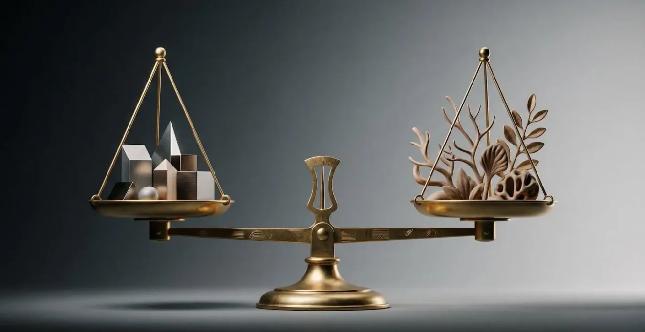 Balance symbolique représentant l'équilibre entre rémunération équitable et protection des héritiers
